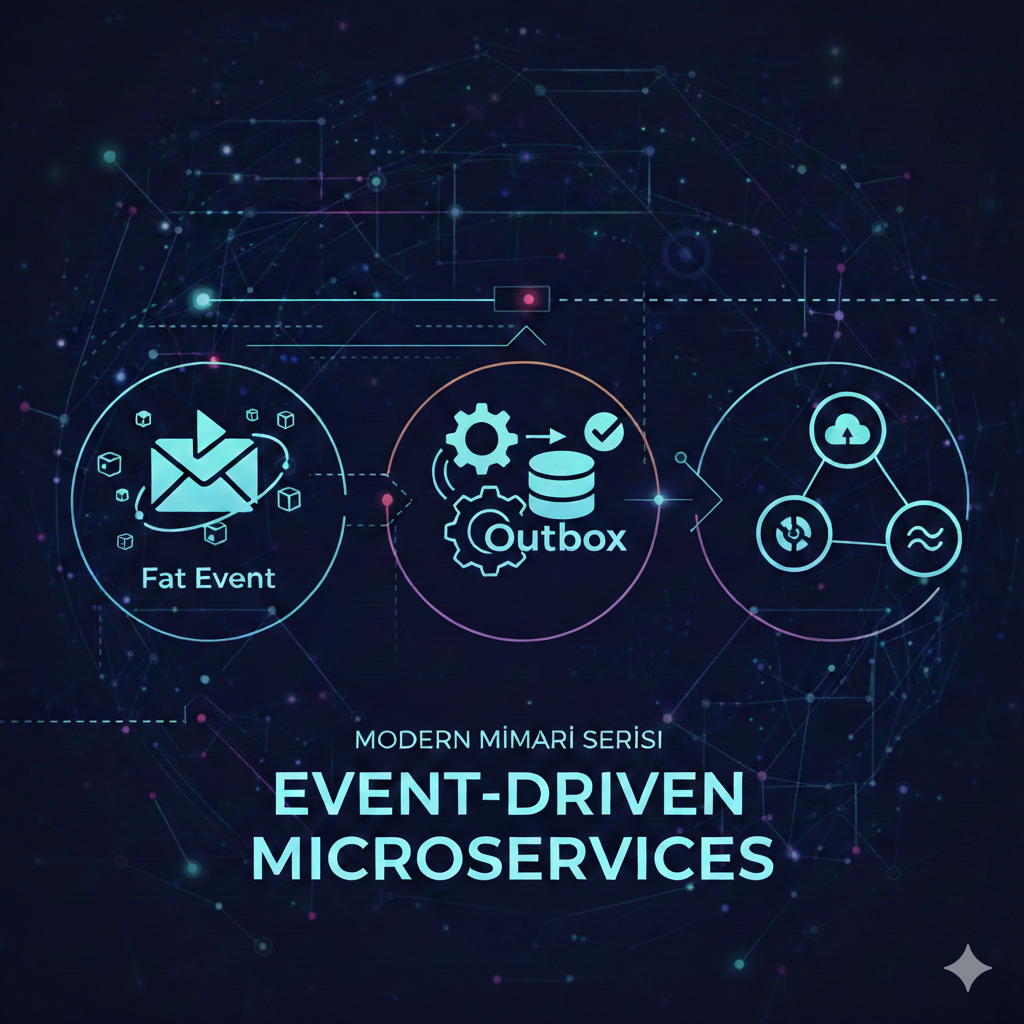 Event-Driven Mikroservislerde 3 Kritik Çözüm: Fat Event, Outbox Pattern ve Cluster Yönetimi